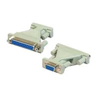 exertis Connect - Câble de modem nul - DB-9 (F) pour DB-9 (F) - 3 m - gris