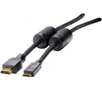 exertis Connect - Câble HDMI - 19 pin mini HDMI Type C mâle pour HDMI mâle - 1.5 m - noir