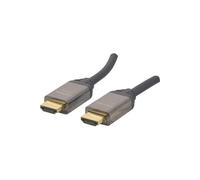 exertis Connect - Câble HDMI avec Ethernet - HDMI mâle pour HDMI mâle - 5 m - triple blindage - noir - support 4K