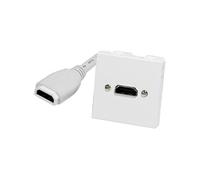 exertis Connect - Câble HDMI - HDMI femelle pour HDMI femelle - 10 cm