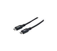 Dexlan Câble USB exertis Connect USB4 80 cm 24 broches USB-C mâle-mâle 8K 100 W Noir
