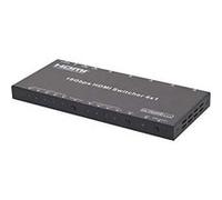 exertis Connect - Commutateur vidéo/audio - 4 x HDMI - de bureau G