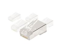 exertis Connect - Connecteur de réseau - RJ-45 (M) sertissage - STP - CAT 6 (pack de 10)