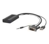 exertis Connect - Convertisseur vidéo - VGA - HDMI - noir Noir G