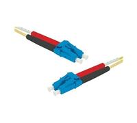 exertis Connect - Cordon de raccordement - mode unique LC/UPC (M) pour mode unique LC/UPC (M) - 10 m - fibre optique - duplex - 9 / 125 micromètres -