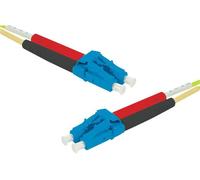 exertis Connect - Cordon de raccordement - mode unique LC/UPC (M) pour mode unique LC/UPC (M) - 10 m - fibre optique - duplex - 9 / 125 micromètres -