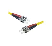 exertis Connect - Cordon de raccordement - mode unique SC/PC pour mode unique SC/PC - 1 m - 2 mm - fibre optique - duplex - 9 / 125 micromètres - ITU G.652.D/OS2 - sans halogène - jaune
