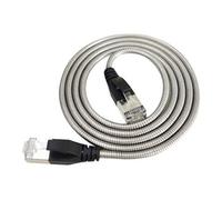 Cordon RJ45 CAT 6A U/FTP armé anti-rongeur - 2 m