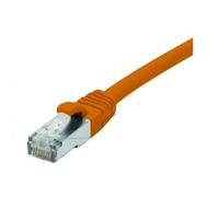 Cordon RJ45 catégorie 6 F/UTP LSOH snagless orange - 5 m