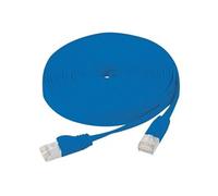 exertis Connect - Cordon de raccordement - RJ-45 (M) pour RJ-45 (M) - 5 m - U / FTP (Paire torsadée blindée) - CAT 6 - intérieur, sans crochet, plat