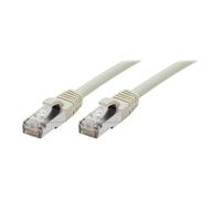 exertis Connect - Cordon de raccordement - RJ-45 (M) pour RJ-45 (M) - 7.5 m - SFTP, PiMF - CAT 6a - sans crochet - gris