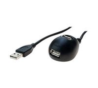 exertis Connect Docking Station - Câble USB - USB (M) pour USB, USB (alimentation uniquement) (F) - USB 2.0 - 1.5 m - noir