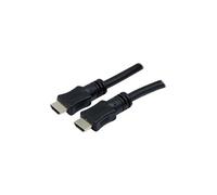 exertis Connect - High Speed - câble HDMI avec Ethernet - HDMI mâle pour HDMI mâle - 20 m - noir - passif