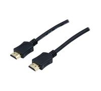 exertis Connect - High speed - câble HDMI avec Ethernet - HDMI prise pour HDMI prise - 50 cm - noir - prend en charge la 4K (3840 x 2160)