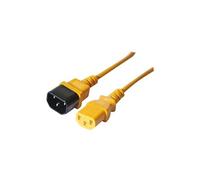 exertis Connect - Rallonge de câble d'alimentation - IEC 60320 C14 pour power IEC 60320 C13 - 10 A - 1.8 m - orange