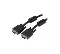 exertis Connect - Rallonge de câble VGA - HD-15 (VGA) (M) pour HD-15 (VGA) (F) - 5 m - vis moletées - noir