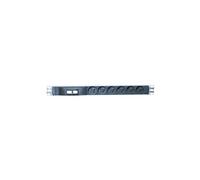 exertis Connect - Unité de distribution secteur (rack-montable) - entrée : CEE 7/7 - connecteurs de sortie : 6 (CEE 7/5) - 1U - 19" - 3 m cordon -