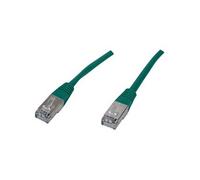 Exertis - Cordon de raccordement - RJ-45 (M) pour RJ-45 (M) - 50 cm - paire torsadée écrantée (F/UTP) - CAT 6 - moulé - vert