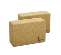 EXERZ Liège Blocs de yoga 2pcs - Briques de fitness, antidérapantes, ultra haute densité, fermes et lourdes