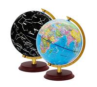 Exerz lumineux globe terrestre 20 cm carte politique constellation lightup