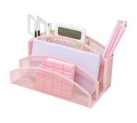 EXERZ maille organiseur de bureau 3 niveaux 4 compartiment métal porte