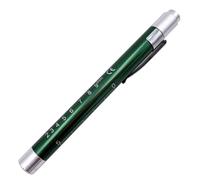 Exeton - Lampe torche LED pour stylo médical, urgences, premiers secours médicaux, médecins, infirmières, examen, cadeau, (vert)