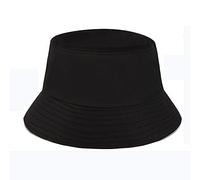 EXFEA Chapeau de pêcheur, Chapeau de Soleil, Protection Solaire, Pliable, pour Les Excursions de pêche en Plein air, 56-58 cm, Noir