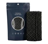 EXFOLIA Serviette De Douche Exfoliante - Nettoyage Profond, Douceur pour Peaux Sensibles & Rugueuses, Pour Dos, Homme & Femme, Bon Pour Voyage