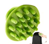 Exfoliant du cuir chevelu - Peignes à gratter en silicone, masseur de shampooing stimulant la croissance, pour femmes et hommes pour la beauté et le spa pour la maison douche soins de nettoyage
