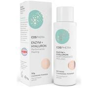 Exfoliant enzymatique pour le visage avec de l'acide hyaluronique (100 % poudre d'enzyme végétalienne) - Nettoyage doux et profond du visage pour une peau lisse, réduit les pores et contre l'acné et