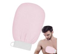 Exfoliant | Exfoliant Pour La Peau Avec Boucle De Gourmandise | De Broussailles Corporelles Traditionnel | Douche À Domicile Ou Bain Exfoliant Les Gants Pour Le Dissolvant De La Peau Morte,