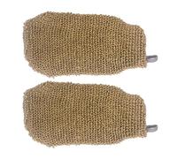 Exfoliant le de bain sisal, 2pcs exfoliant le mépris du corps, gants de douche sisal, gants broussailles corporels, douche jute