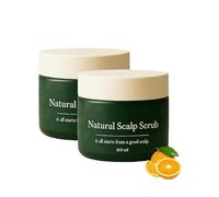 Exfoliant naturel pour le cuir chevelu Lissima, nettoyant en profondeur et nourrissant, exfoliant, élimine efficacement les pellicules, hydratant et confortable (2PCS)