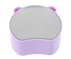Exfoliant Pieds Double Face en Nano Verre, pour Femmes | Grain Double Face, Entretien Facile, pour Talons et Plantes, Usage Quotidien à Domicile, Couleur Pourpre