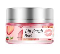 Exfoliant pour les lèvres, hydratant de nuit, crème de sommeil, baume réparateur pour les soins, pêche