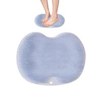 Exfoliant pour les pieds pour la douche - Coussinet de lavage avec dessous antidérapant - Pour la douche, la , la salle de bain, la maison et les voyages