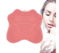 Exfoliant pour pieds pour sol de douche, tapis de massage antidérapant en silicone avec ventouses - Outil de massage manuel pour salle de bain, maison, spa