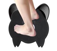 Exfoliateur de pieds en silicone pour douche - Brosse antidérapante texturée à séchage rapide pour éliminer les callosités et exfolier les murs pour salle de bain