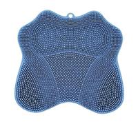 Exfoliateur de pieds pour douche - Tapis exfoliant en silicone avec ventouses antidérapantes - Accessoire pour la santé et la maison, préparation post-entraînement, spa à la maison, ,
