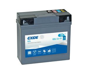 EXGEL1219 Batterie 12V - Exide Vélo GEL - 19 Ah - 170 A