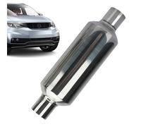 Exhaust Muffler, Performance Pipe Silencer, High-Performance Resonator Tube, Noise Reduction Tailpipe Upgrade, Sound Suppressor, for Motorcycle, Truck, Lawnmower, Tractor, Engine, Power Tool