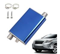 Exhaust Muffler, Stainless Steel Noise Reduction Silencer, Aluminum Alloy Heater Muffler Accessory For Parking Heaters Trucks Autos And Automotive Air Heater Systems, Easy To Install