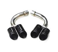 exhaust tip 1 Jeu De Sorties D'échappement À Quatre Pour Les Modèles Pour Q7 2016 - 2023, Apparence Améliorée Style SQ7 Embouts De Silencieux(Diesel 3.0t)