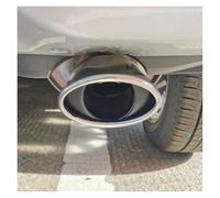 exhaust tip CarTail - Embout De Gorge, Accessoires Décoration Automobile, Pièces Pour Nissan Pour Kick 2017 2018 2019 2020 2021 2022 2023 Embouts De Silencieux(SILVER WITHOUT NET)