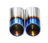 exhaust tip Couvercle De Pointe Silencieux Tuyau D'échappement Voiture Pour Q7 Pour TDI Pour Quattro 2006-2013 Embouts De Silencieux(Bleu)