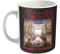 Exhorder - Tasse à café "Slaughter In The Vatican" PH1103 (Taille unique) (Blanc/Noir)