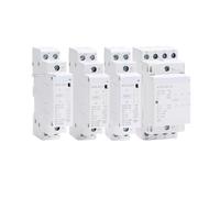 EXHOYAJB Contacteur Domestique modulaire AC 220 V 230 V 400 V AC 20 A 25 A 40 A 63 A 1 NO 1 NC 2 NO 2 NC 4 NO NCH8 2 triphasé 1 pièce(NCH8-20,2NO)