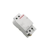 EXHOYAJB Contacteur modulaire Domestique 2P 16-100 A CA 110 V 220 V 50/60 Hz, Type Rail, 1 NO 1 NC(AC 220v,100A-1NO 1NC)