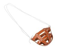 EXHUMKY 1 Ensemble de Bouche Cuir pour Chevaux et Bétail Long Corde de Morsures Pâture