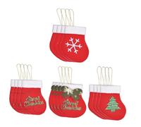 EXHUMKY 16pièces De Noël Décoratif Pendentif pour Sapin De Noël Lot de Accessoires pour Sapin De Noël pour Fournitures De Fête De